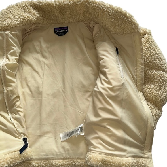 Patagonia Recycled High-Pile Fleece Down Jacket Size L - Picture 4 of 8